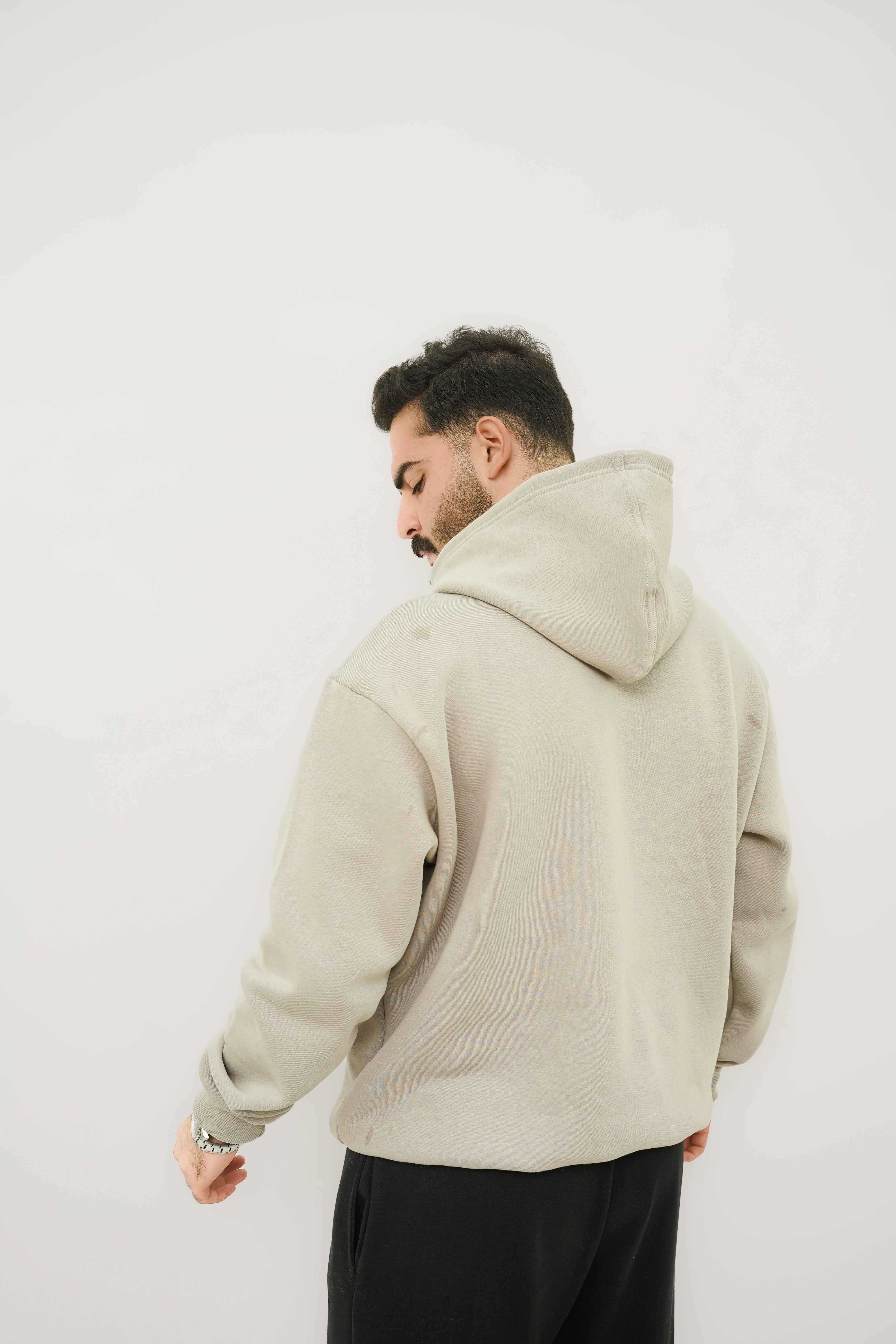 SAND BEIGE OVERSIZED HOODIES